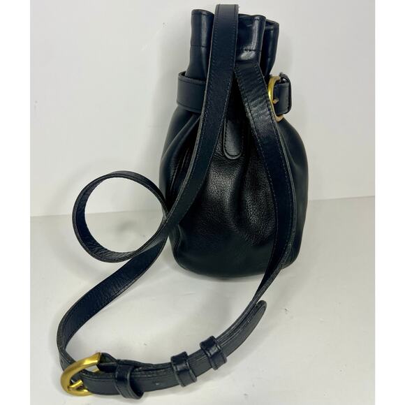 Vintage Coach SoHo Belted Bag Black #4156 - Picture 6 of 8